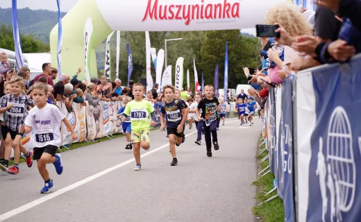Dzieci też miały swój bieg na Festiwalu Biegowym. Była radość i zdrowa rywalizacja  - 42